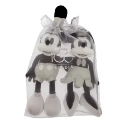 Mickey And Minnie Mouse Steamboat Willie Plush Set - Disney100 9 Mickey And Minnie Mouse Steamboat Willie Plush Set - Disney100 -Disney 412313625724 3