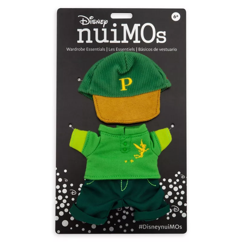 Disney NuiMOs Outfit, Peter Pan Henley With Faux-Layered Sleeves, Jeans, And Baseball Cap Outfit - Image 3