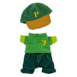 Disney NuiMOs Outfit, Peter Pan Henley With Faux-Layered Sleeves, Jeans, And Baseball Cap Outfit