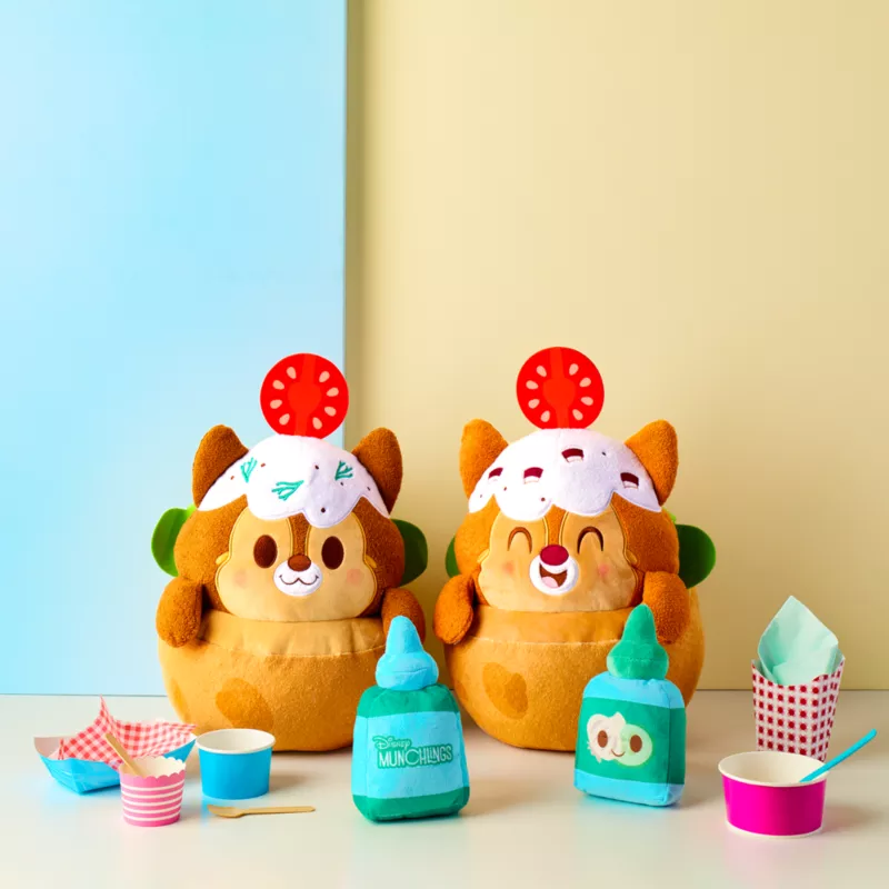 Chip Falafel Pita Pocket Disney Munchlings Plush, Street Food 4 Chip Falafel Pita Pocket Disney Munchlings Plush, Street Food - Image 2