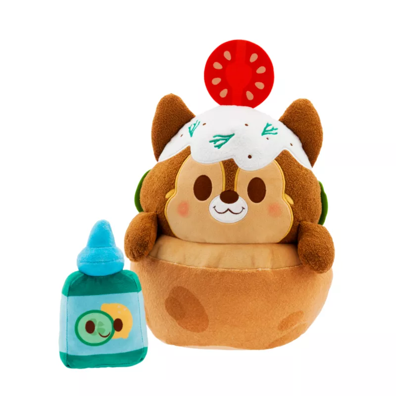 Chip Falafel Pita Pocket Disney Munchlings Plush, Street Food 3 Chip Falafel Pita Pocket Disney Munchlings Plush, Street Food