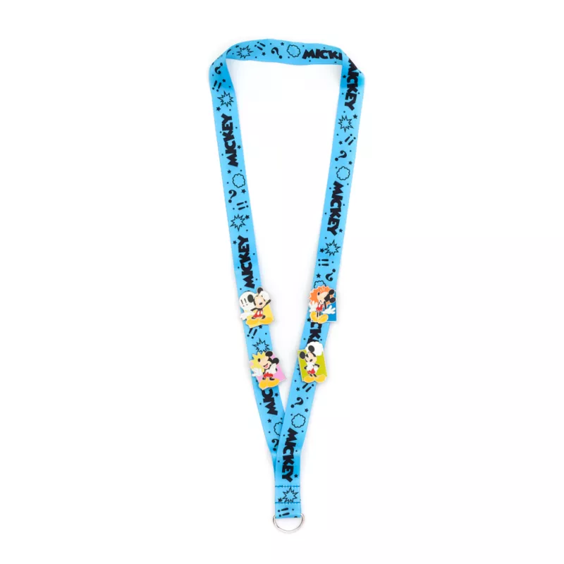 Mickey Mouse Lanyard And Pins Set
