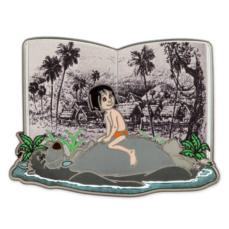 Baloo And Mowgli Limited Release Pin, The Jungle Book