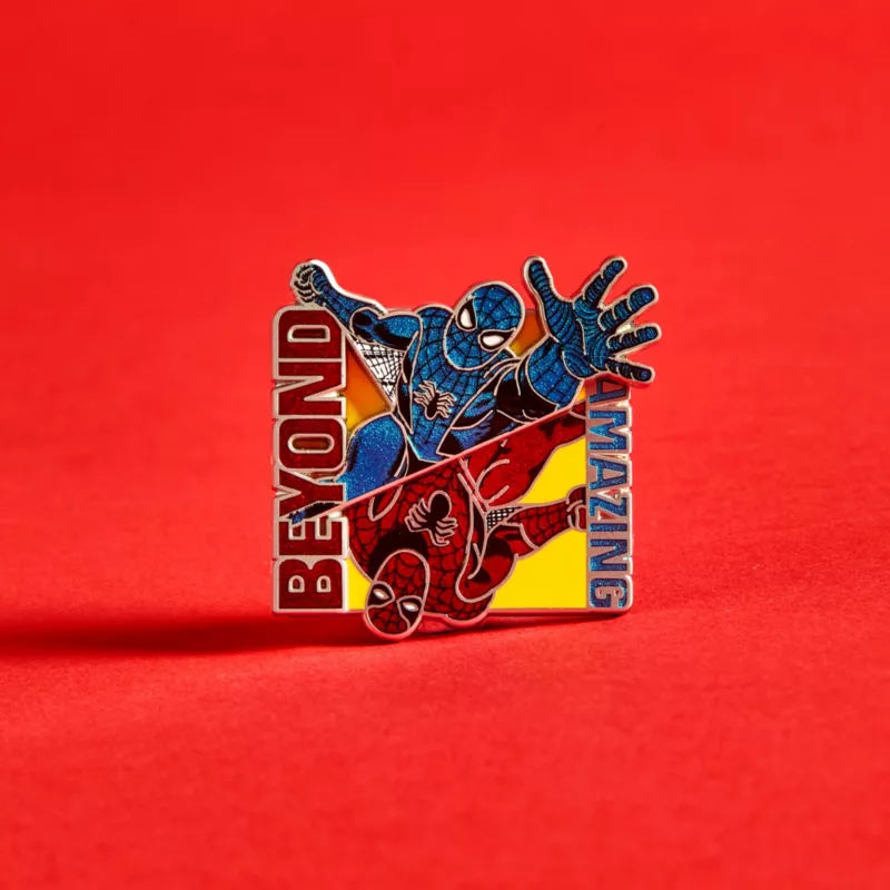 Spider Man 60th Anniversary Limited Release Pin 4 Spider Man 60th Anniversary Limited Release Pin - Image 2