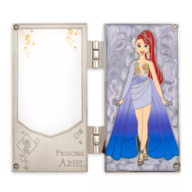 Ariel Hinged Pin, The Little Mermaid, Disney Designer Collection, Limited Release - Image 2