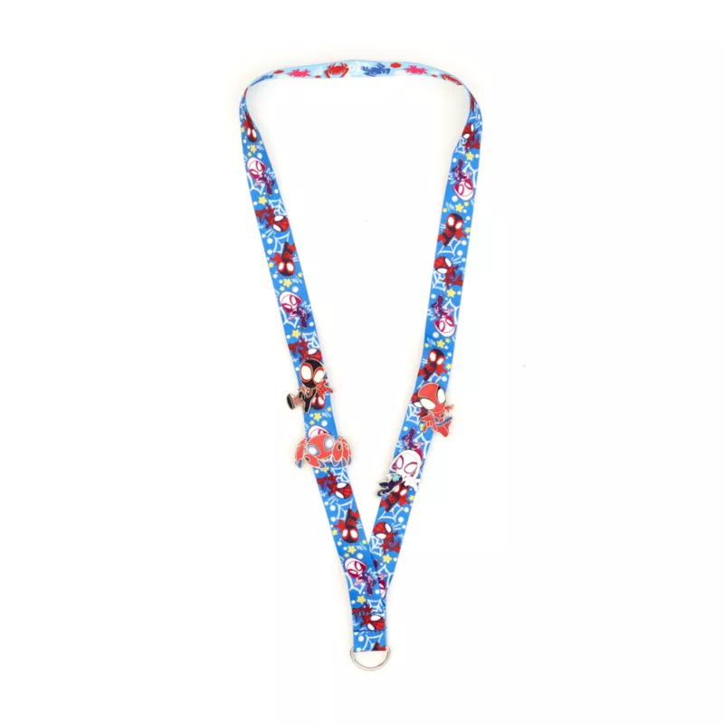 Spidey And His Amazing Friends Lanyard And Pins Set 3 Spidey And His Amazing Friends Lanyard And Pins Set
