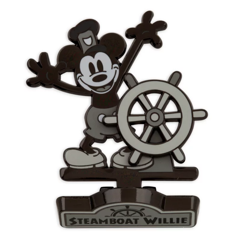 Mickey Mouse As Steamboat Willie Pin - Disney100, Limited Release 5 Mickey Mouse As Steamboat Willie Pin - Disney100, Limited Release - Image 3