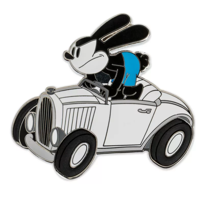 Oswald The Lucky Rabbit In Car Pin - Disney100 3 Oswald The Lucky Rabbit In Car Pin - Disney100