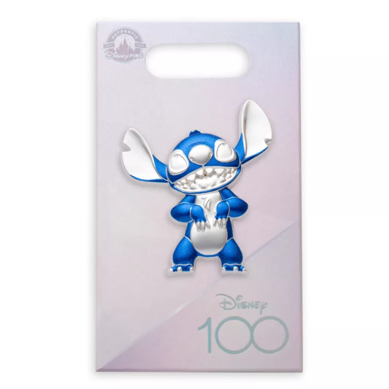 Stitch Platinum Celebration Pin, Lilo & Stitch - Disney100 - Image 2