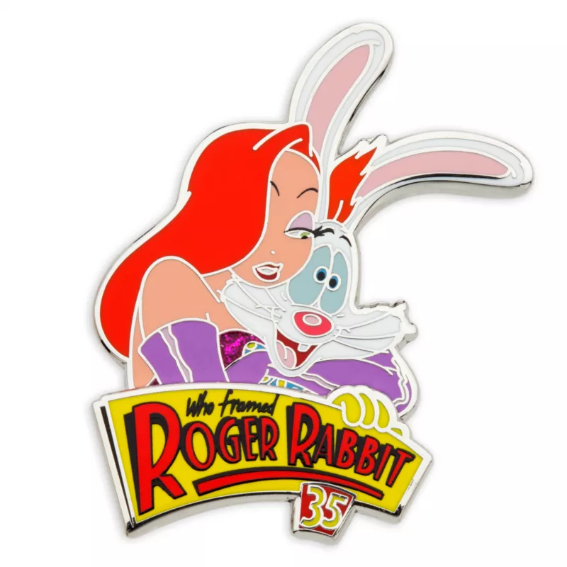 Roger And Jessica Rabbit Pin, Who Framed Roger Rabbit 35th Anniversary Limited Release