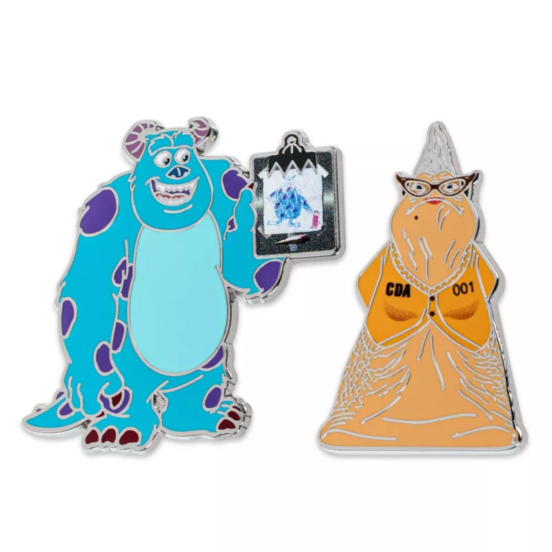 Sulley And Roz Pin Set, Monsters, Inc. 3 Sulley And Roz Pin Set, Monsters, Inc.