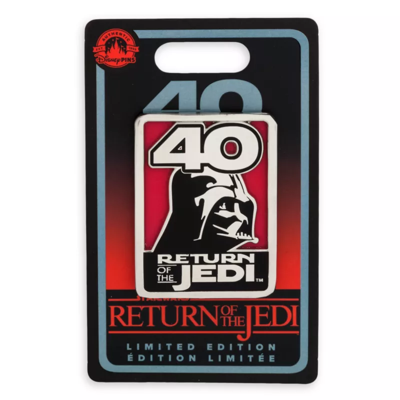 Darth Vader 40th Anniversary Limited Edition Pin, Star Wars: Return Of The Jedi - Image 2