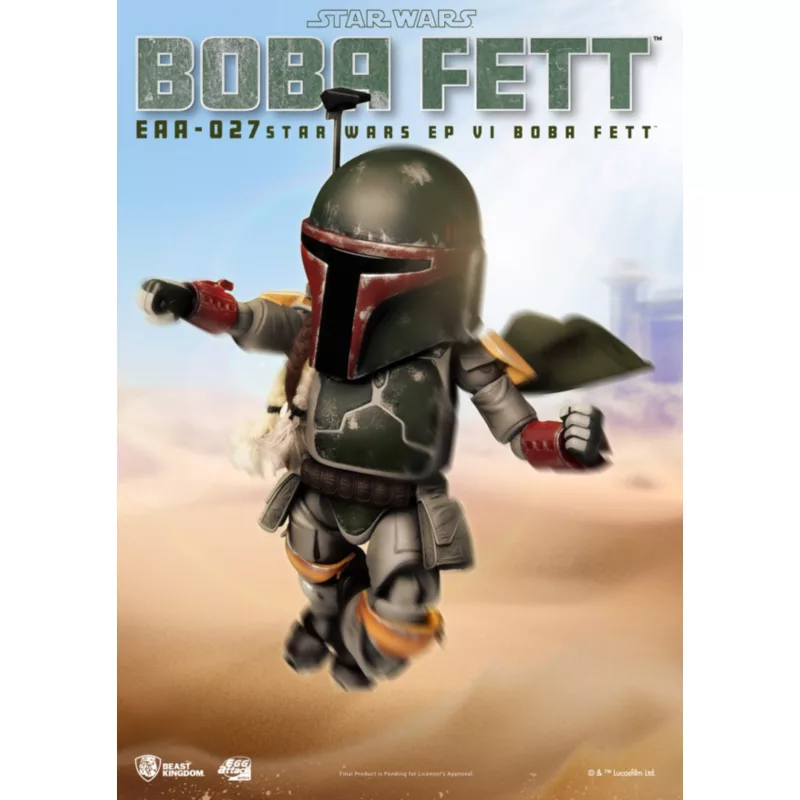 STAR WARS EP VI Boba Fett Figurine, Beast Kingdom - Image 3