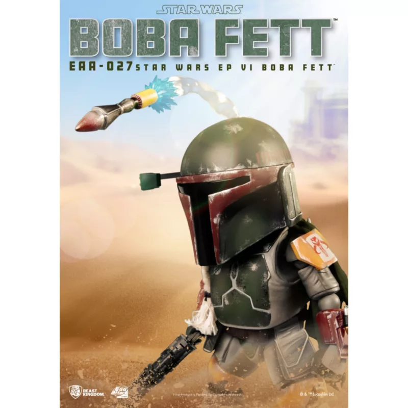 STAR WARS EP VI Boba Fett Figurine, Beast Kingdom - Image 4